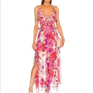 MISA Los Angeles Floral Dress
